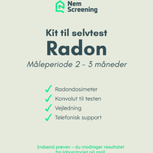 selvtest (radon langtids)